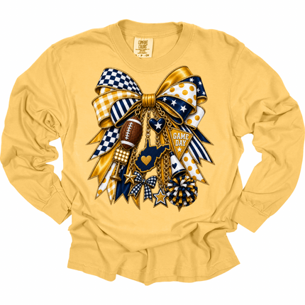 West Virginia Game Day 1 - Comfort Colors Long Sleeve