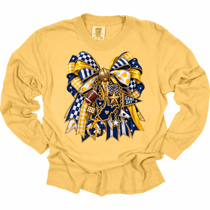 West Virginia Game Day 2 - Comfort Colors Long Sleeve