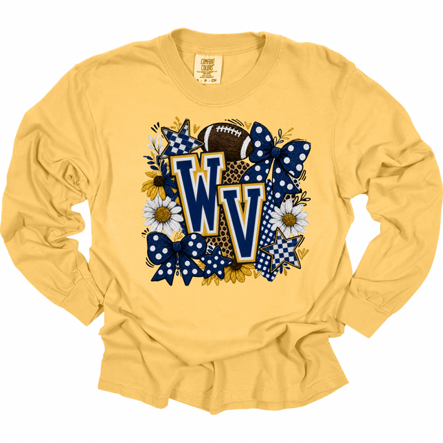 West Virginia Game Day 3 - Comfort Colors Long Sleeve