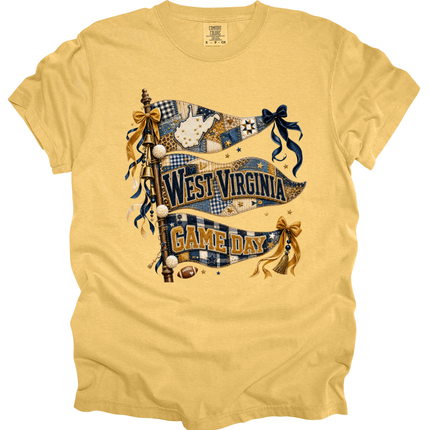 West Virginia Game Day- Comfort Colors T-Shirt and Long Sleeve