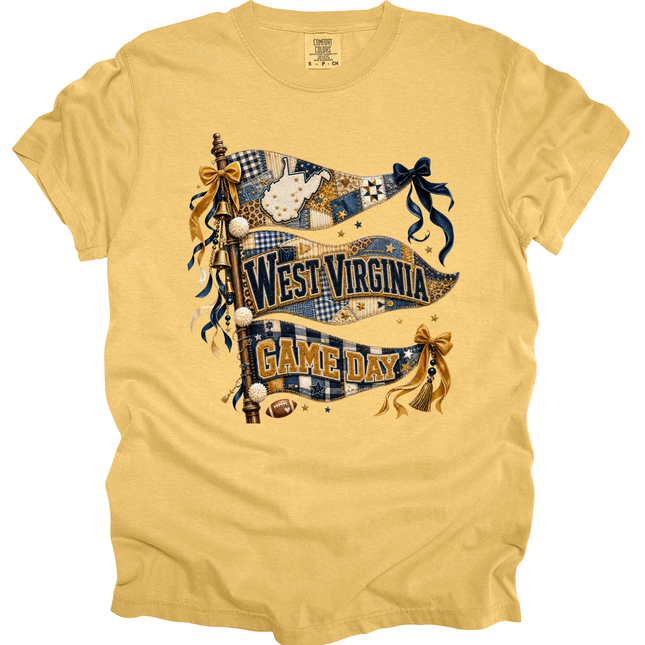 West Virginia Game Day- Comfort Colors T-Shirt and Long Sleeve