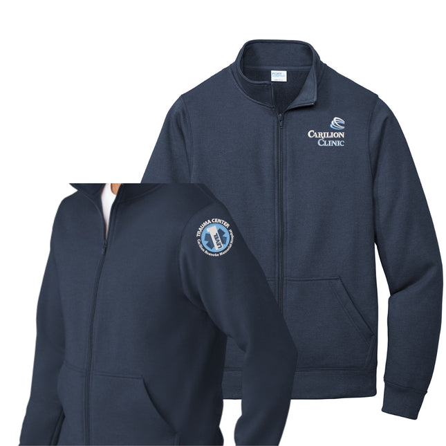 Carilion Clinic Trauma - Fleece Full Zip Jacket - Port & Company