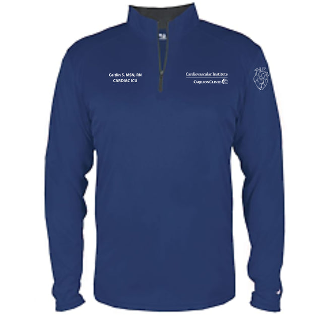 Carilion Clinic CVI Badger Sport Quarter Zip