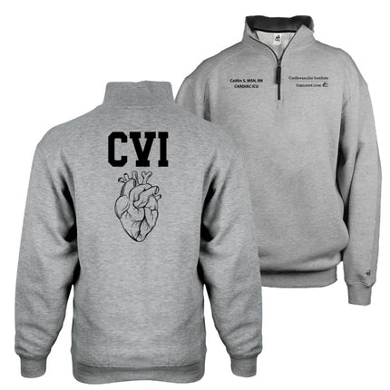 Carilion Clinic CVI Badger Quarter Zip