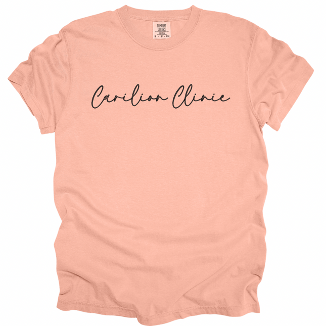 Carilion Clinic Cursive Writing Print - Comfort Colors T-Shirt