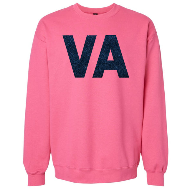 Glitter Embroidered VA Sweatshirts (VA Medical Center)