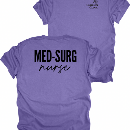 Carilion Clinic MedSurg Nurse- Comfort Colors T-Shirt