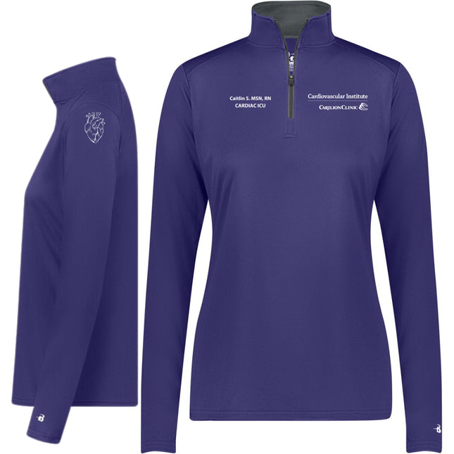 Carilion Clinic CVI Badger Sport Women's Quarter Zip