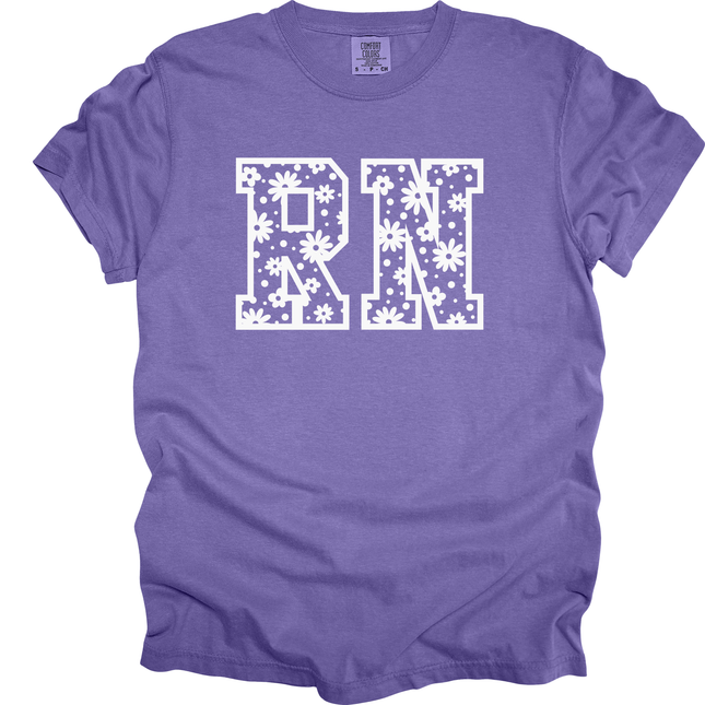 White Daisy RN - Comfort Colors T-Shirt