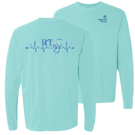 Carilion Clinic RT Heartbeat - Comfort Colors Apparel