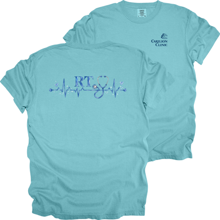 Carilion Clinic RT Heartbeat - Comfort Colors Apparel