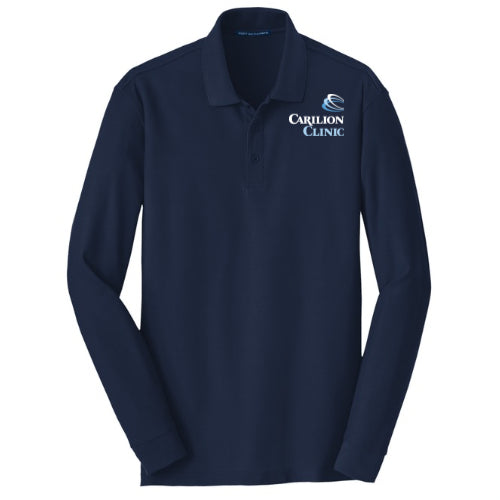 Carilion Clinic Port Authority Long Sleeve Polo - K100LS