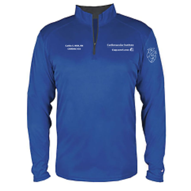 Carilion Clinic CVI Badger Sport Quarter Zip