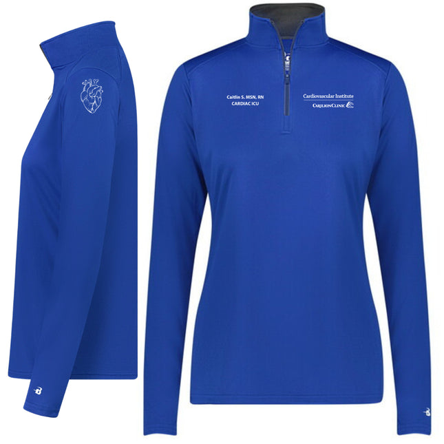 Carilion Clinic CVI Badger Sport Women's Quarter Zip