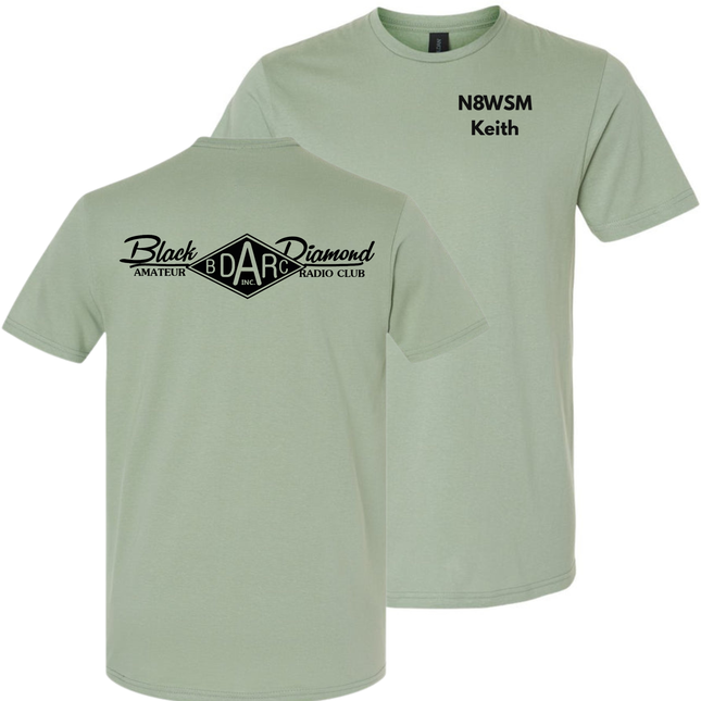 Black Diamond Radio Logo - Gildan T-Shirt