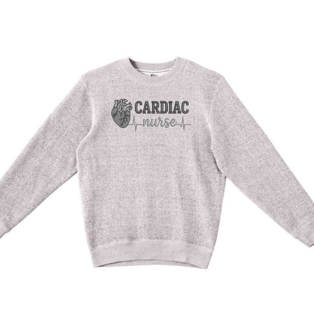 Embroidered Cardiac Nurse - Lane Seven Nantucket Sweatshirt