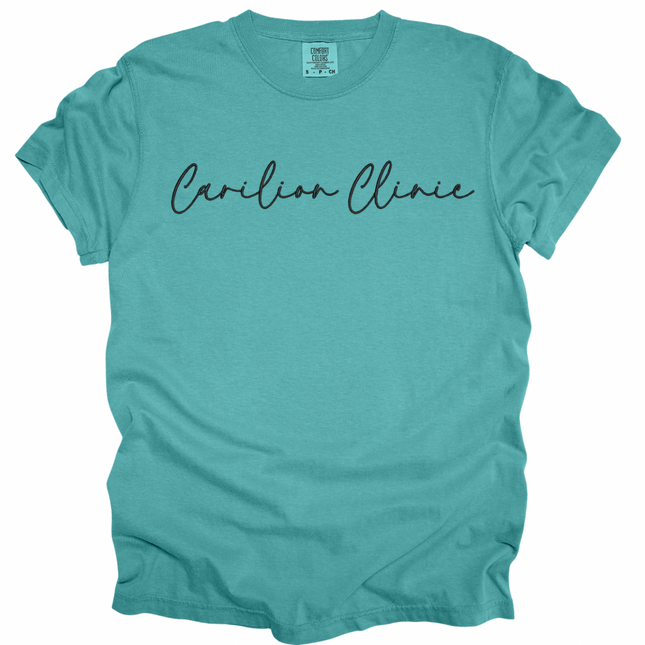 Carilion Clinic Cursive Writing Print - Comfort Colors T-Shirt