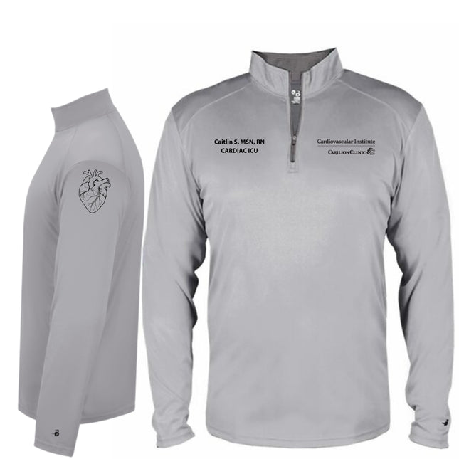 Carilion Clinic CVI Badger Sport Quarter Zip
