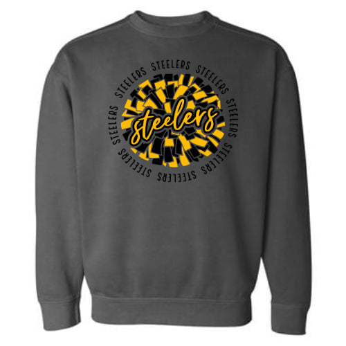 Cheer Steelers - Comfort Colors and Gildan