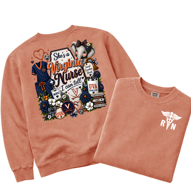 UVA Nurse  - Comfort Colors Apparel