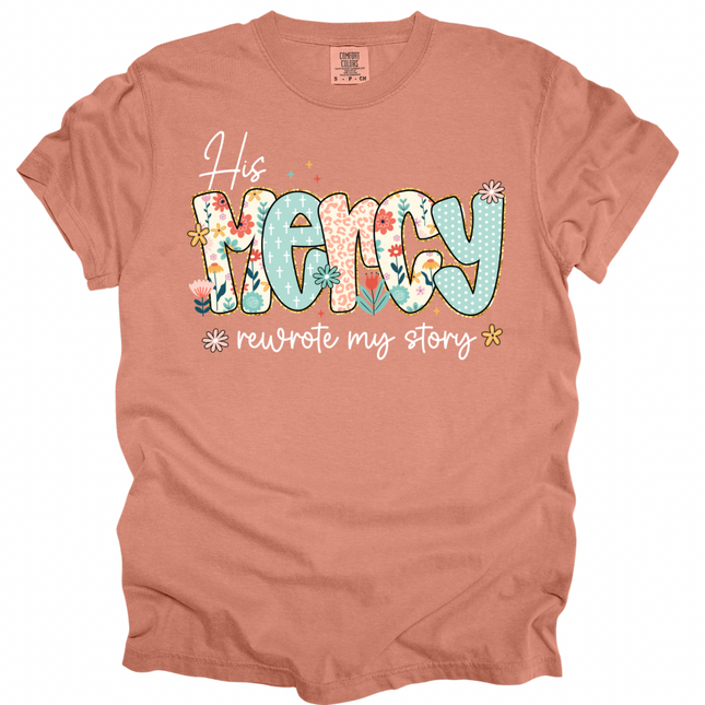 His Mercy -  Comfort Colors T-Shirt