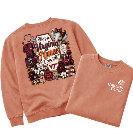 Carilion Clinic VT Nurse  - Comfort Colors Apparel