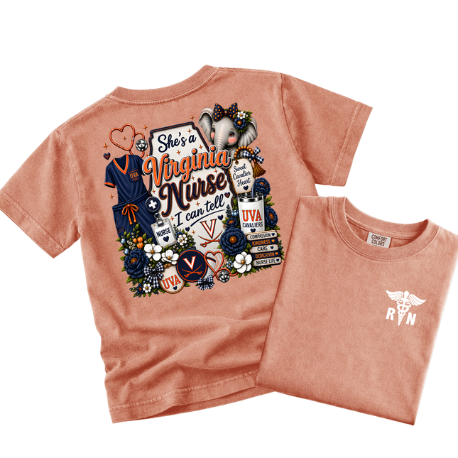 UVA Nurse  - Comfort Colors Apparel