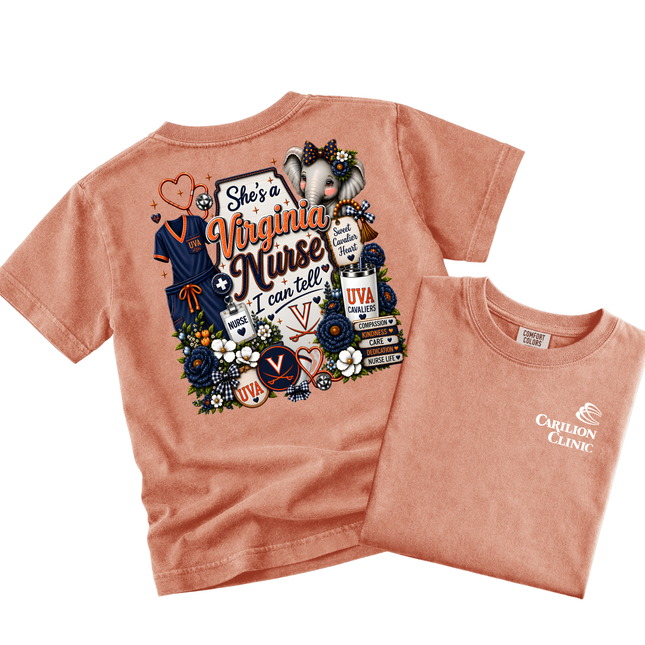 Carilion Clinic UVA Nurse  - Comfort Colors Apparel
