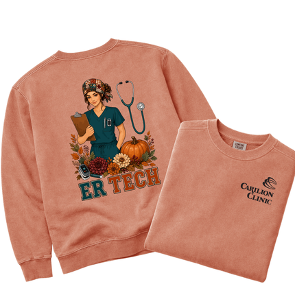 Carilion Clinic Fall ER Tech 1 - Comfort Colors Apparel