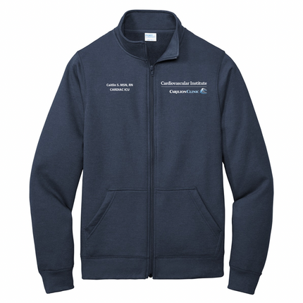 Carilion Clinic Cardiovascular Full Zip Jacket - Port and Company