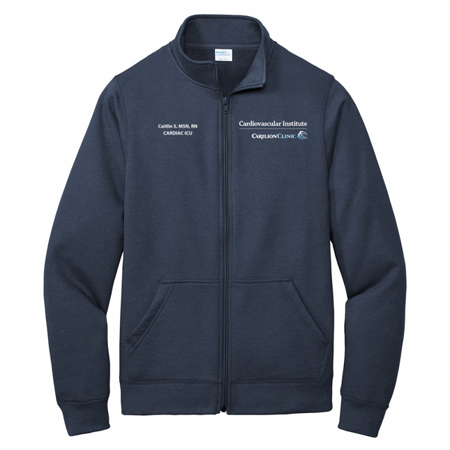 Carilion Clinic Cardiovascular Full Zip Jacket - Port and Company