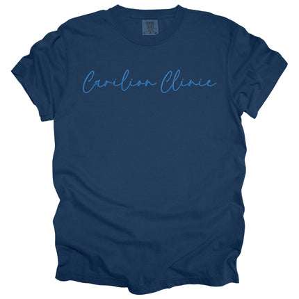 Carilion Clinic Cursive Writing Print - Comfort Colors T-Shirt