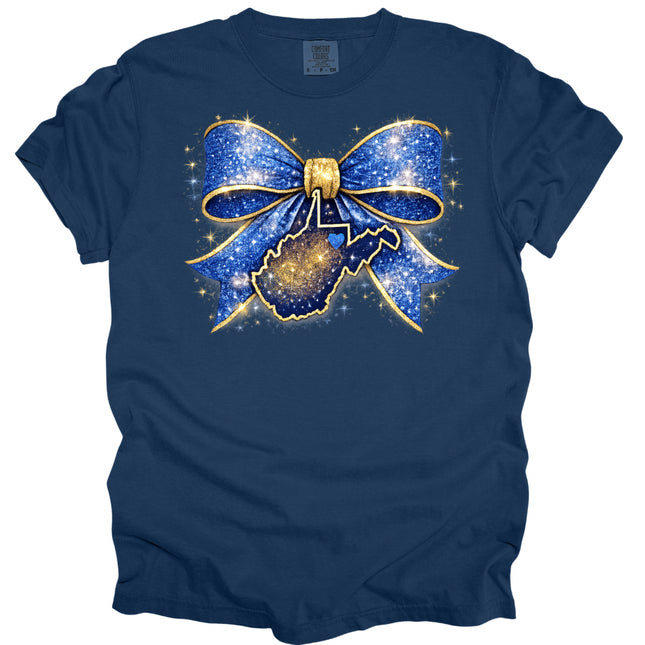WV with Big Bow  - Comfort Colors T-Shirt
