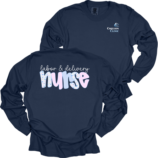 Carilion Children's Pastel Nurse - Comfort Colors Apparel