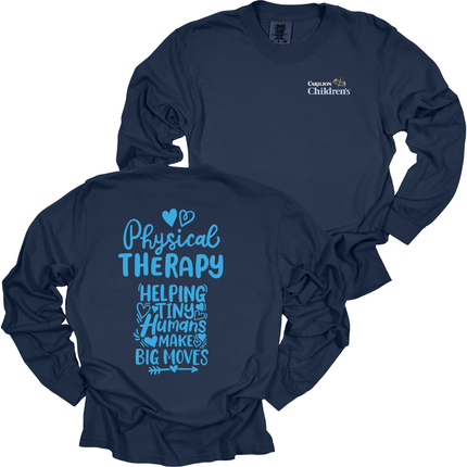 Carilion Children's PT Tiny Humans Big Moves - Comfort Colors and Gildan