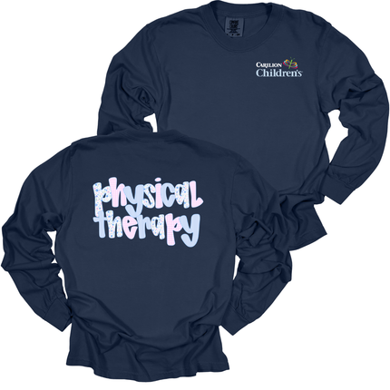 Carilion Children's Pastel Physical Therapy - Comfort Colors Apparel