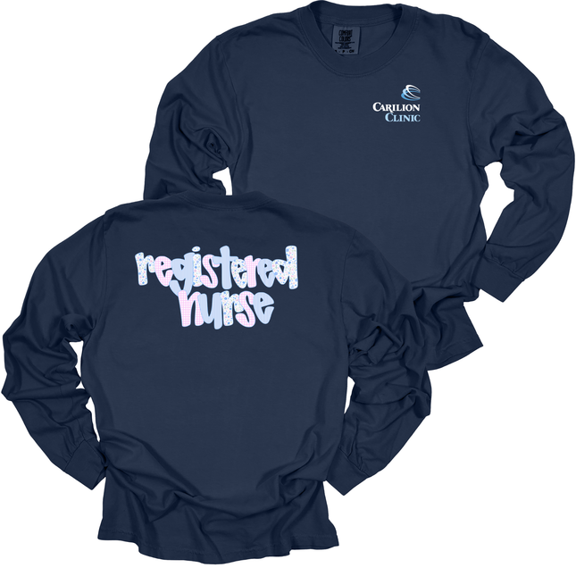 Carilion Children's Pastel Nurse - Comfort Colors Apparel