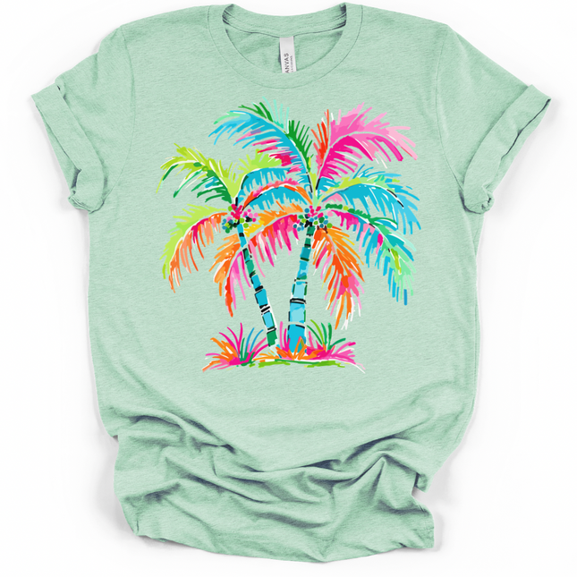 Palm Tree Summer Collection - Bella and Canvas T-Shirt