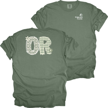 Carilion Clinic Surgical Services in Sage Design- Comfort Colors T-Shirt