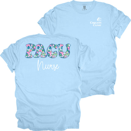 Spring Flowers Nurse Surgical Services - Comfort Colors T-Shirt