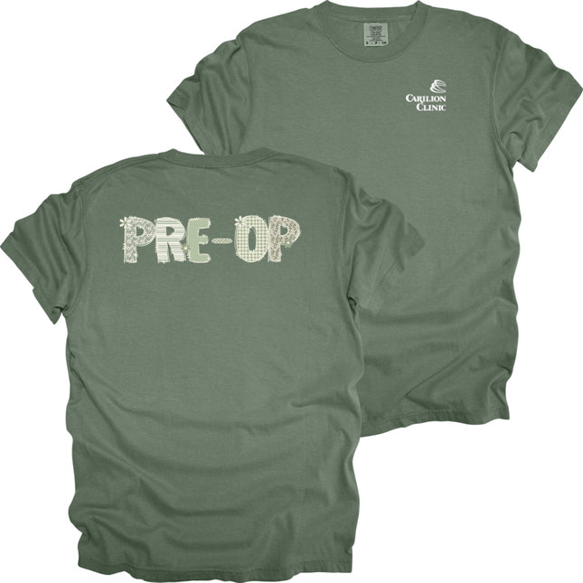 Carilion Clinic Surgical Services in Sage Design- Comfort Colors T-Shirt