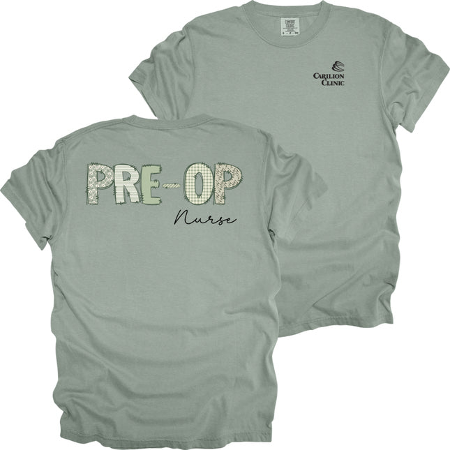 Carilion Clinic Surgical Service Nurse in Sage - Comfort Colors T-Shirt