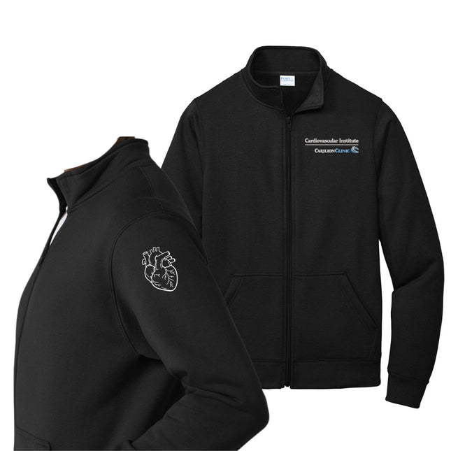 Carilion Clinic Cardiovascular - Fleece Full Zip Jacket - Port & Company