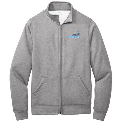 Carilion Clinic Women's - Fleece Full Zip Jacket - Port & Company