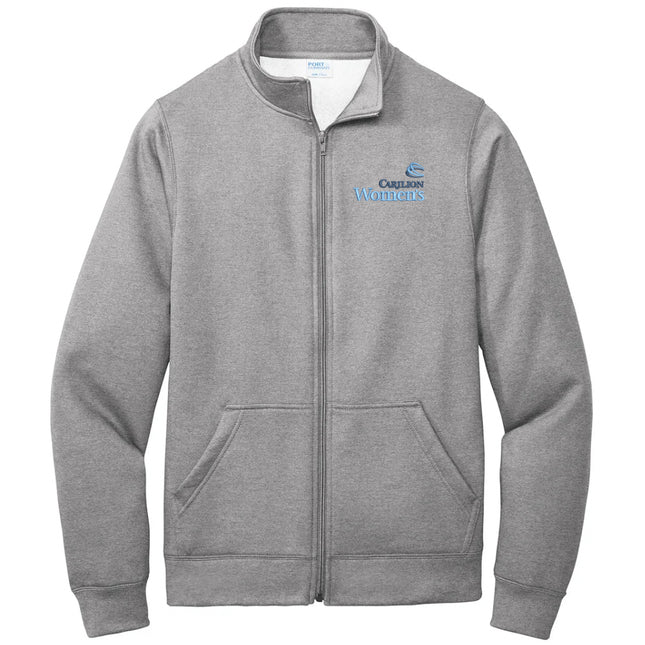 Carilion Clinic Women's - Fleece Full Zip Jacket - Port & Company