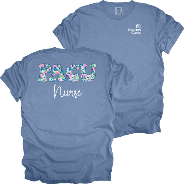 Spring Flowers Nurse Surgical Services - Comfort Colors T-Shirt