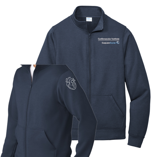 Carilion Clinic Cardiovascular - Fleece Full Zip Jacket - Port & Company