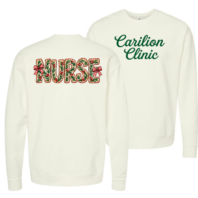 Carilion Clinic Holly Nurse - Comfort Colors and Tultex Apparel