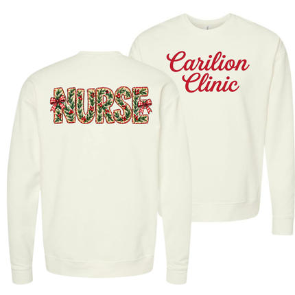 Carilion Clinic Holly Nurse - Comfort Colors and Tultex Apparel
