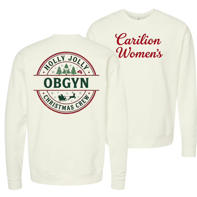 Carilion Women's Holly Jolly - Tultex Sweatshirt
